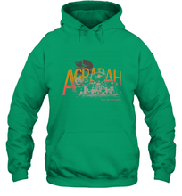 Load image into Gallery viewer, Disney Aladdin Agrabah Flying Over The City Of Mystery Hooded Sweatshirt
