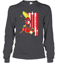 Load image into Gallery viewer, Marvel Captain Marvel Carol Danvers Long Sleeve T-Shirt
