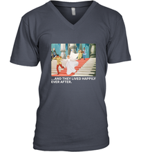 Load image into Gallery viewer, Disney Cinderella Wedding Happily Ever After Scene Men's V-Neck
