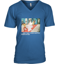 Load image into Gallery viewer, Disney Cinderella Wedding Happily Ever After Scene Men's V-Neck
