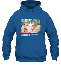 Load image into Gallery viewer, Disney Cinderella Wedding Happily Ever After Scene Hooded Sweatshirt
