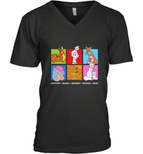 Load image into Gallery viewer, Disney Characters Colorful Mother's Day Men's V-Neck
