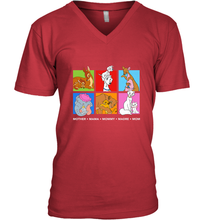 Load image into Gallery viewer, Disney Characters Colorful Mother's Day Men's V-Neck
