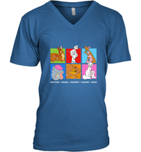 Load image into Gallery viewer, Disney Characters Colorful Mother's Day Men's V-Neck
