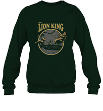 Load image into Gallery viewer, Disney Lion King Distressed Lion King Trio Crewneck Sweatshirt

