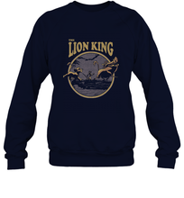 Load image into Gallery viewer, Disney Lion King Distressed Lion King Trio Crewneck Sweatshirt
