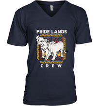 Load image into Gallery viewer, Disney The Lion King Live Action Simba Nala Pride Lands Crew Men's V-Neck
