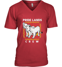 Load image into Gallery viewer, Disney The Lion King Live Action Simba Nala Pride Lands Crew Men's V-Neck

