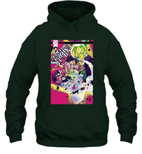 Load image into Gallery viewer, Marvel Doctor Strange Loki Fight Comic Cover Hooded Sweatshirt
