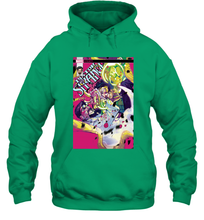 Load image into Gallery viewer, Marvel Doctor Strange Loki Fight Comic Cover Hooded Sweatshirt
