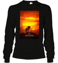 Load image into Gallery viewer, Disney The Lion King Live Action Movie Poster Long Sleeve T-Shirt
