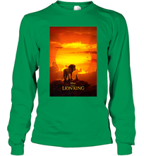 Load image into Gallery viewer, Disney The Lion King Live Action Movie Poster Long Sleeve T-Shirt
