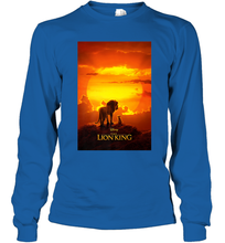 Load image into Gallery viewer, Disney The Lion King Live Action Movie Poster Long Sleeve T-Shirt
