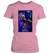 Load image into Gallery viewer, Marvel Black Panther Movie Wakanda Purple Poster Women's T-Shirt

