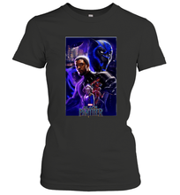 Load image into Gallery viewer, Marvel Black Panther Movie Wakanda Purple Poster Women's T-Shirt
