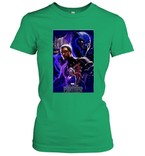 Load image into Gallery viewer, Marvel Black Panther Movie Wakanda Purple Poster Women's T-Shirt

