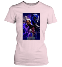 Load image into Gallery viewer, Marvel Black Panther Movie Wakanda Purple Poster Women's T-Shirt
