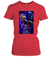 Load image into Gallery viewer, Marvel Black Panther Movie Wakanda Purple Poster Women's T-Shirt
