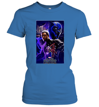 Load image into Gallery viewer, Marvel Black Panther Movie Wakanda Purple Poster Women's T-Shirt
