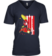 Load image into Gallery viewer, Marvel Captain Marvel Carol Danvers Men's V-Neck
