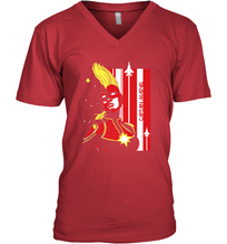 Load image into Gallery viewer, Marvel Captain Marvel Carol Danvers Men's V-Neck
