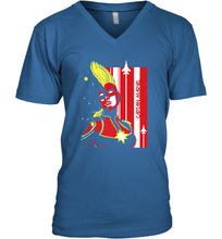 Load image into Gallery viewer, Marvel Captain Marvel Carol Danvers Men's V-Neck
