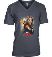Load image into Gallery viewer, Marvel Captain Marvel Powers Portrait Men's V-Neck
