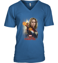 Load image into Gallery viewer, Marvel Captain Marvel Powers Portrait Men's V-Neck
