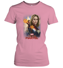 Load image into Gallery viewer, Marvel Captain Marvel Powers Portrait Women's T-Shirt
