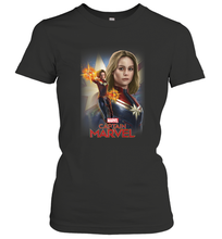 Load image into Gallery viewer, Marvel Captain Marvel Powers Portrait Women's T-Shirt

