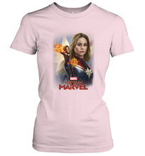 Load image into Gallery viewer, Marvel Captain Marvel Powers Portrait Women's T-Shirt
