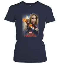 Load image into Gallery viewer, Marvel Captain Marvel Powers Portrait Women's T-Shirt
