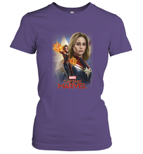 Load image into Gallery viewer, Marvel Captain Marvel Powers Portrait Women's T-Shirt
