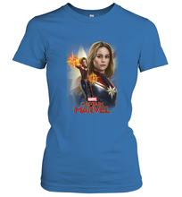 Load image into Gallery viewer, Marvel Captain Marvel Powers Portrait Women's T-Shirt
