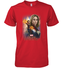 Load image into Gallery viewer, Marvel Captain Marvel Powers Portrait Men's Premium T-Shirt
