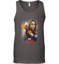 Load image into Gallery viewer, Marvel Captain Marvel Powers Portrait Men's Tank Top
