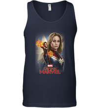 Load image into Gallery viewer, Marvel Captain Marvel Powers Portrait Men's Tank Top
