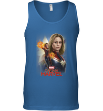 Load image into Gallery viewer, Marvel Captain Marvel Powers Portrait Men's Tank Top
