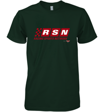 Load image into Gallery viewer, Disney Pixar Cars Racing Sports Network Logo Men's Premium T-Shirt

