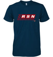 Load image into Gallery viewer, Disney Pixar Cars Racing Sports Network Logo Men's Premium T-Shirt

