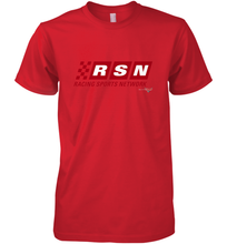 Load image into Gallery viewer, Disney Pixar Cars Racing Sports Network Logo Men's Premium T-Shirt
