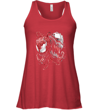 Load image into Gallery viewer, Marvel Carnage and Venom Premium Graphict Women's Racerback Tank
