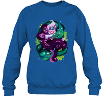 Load image into Gallery viewer, Disney The Little Mermaid Ursula Sea Witch Painting Crewneck Sweatshirt
