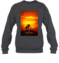 Load image into Gallery viewer, Disney The Lion King Live Action Movie Poster Crewneck Sweatshirt
