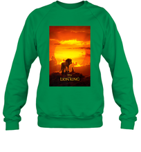 Load image into Gallery viewer, Disney The Lion King Live Action Movie Poster Crewneck Sweatshirt
