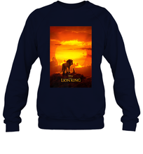 Load image into Gallery viewer, Disney The Lion King Live Action Movie Poster Crewneck Sweatshirt
