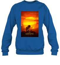 Load image into Gallery viewer, Disney The Lion King Live Action Movie Poster Crewneck Sweatshirt
