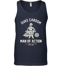 Load image into Gallery viewer, Disney Pixar Toy Story Duke Caboom Man Of Action Men's Tank Top
