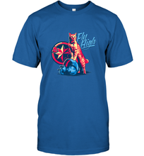 Load image into Gallery viewer, Marvel Captain Marvel Fly High Goose Cat Men's T-Shirt
