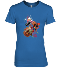 Load image into Gallery viewer, Marvel Rising Secret Warriors Group Shot Action Pose Women's Premium T-Shirt
